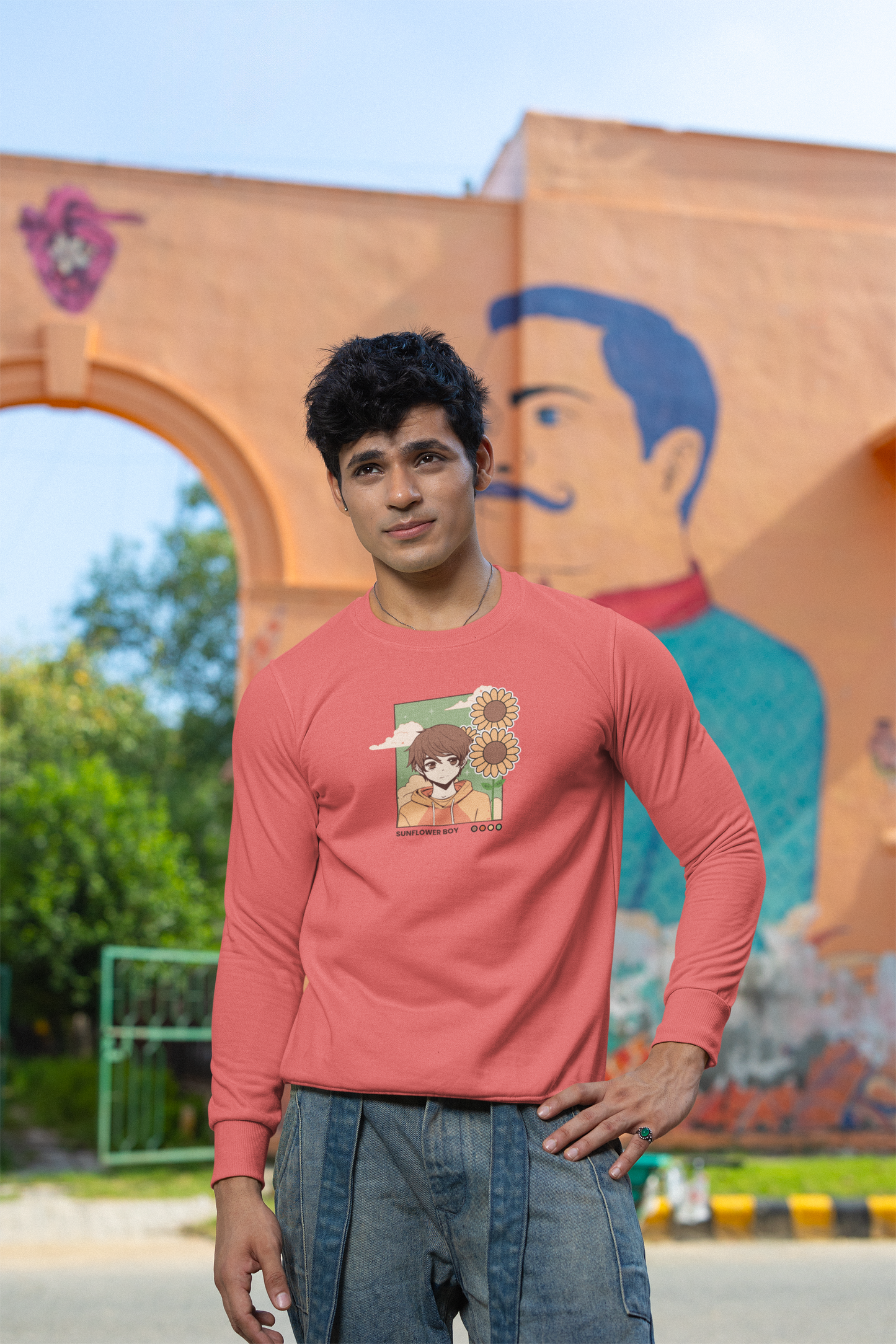 Sunflower Boy Unisex Sweatshirts