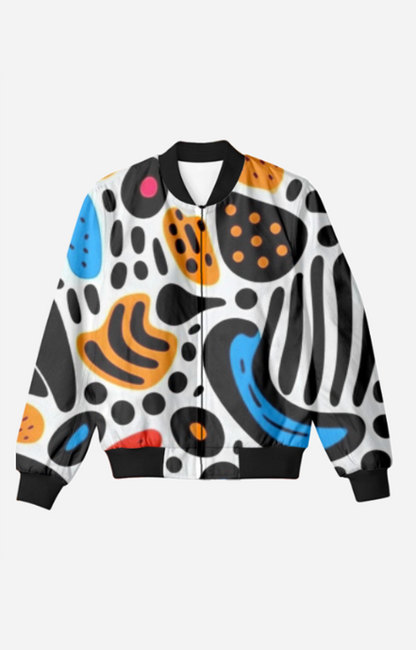 Doodle Art Bomber Jacket