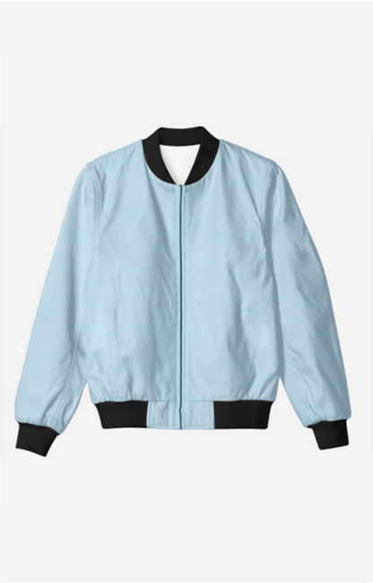 Sky Blue Bomber Jacket