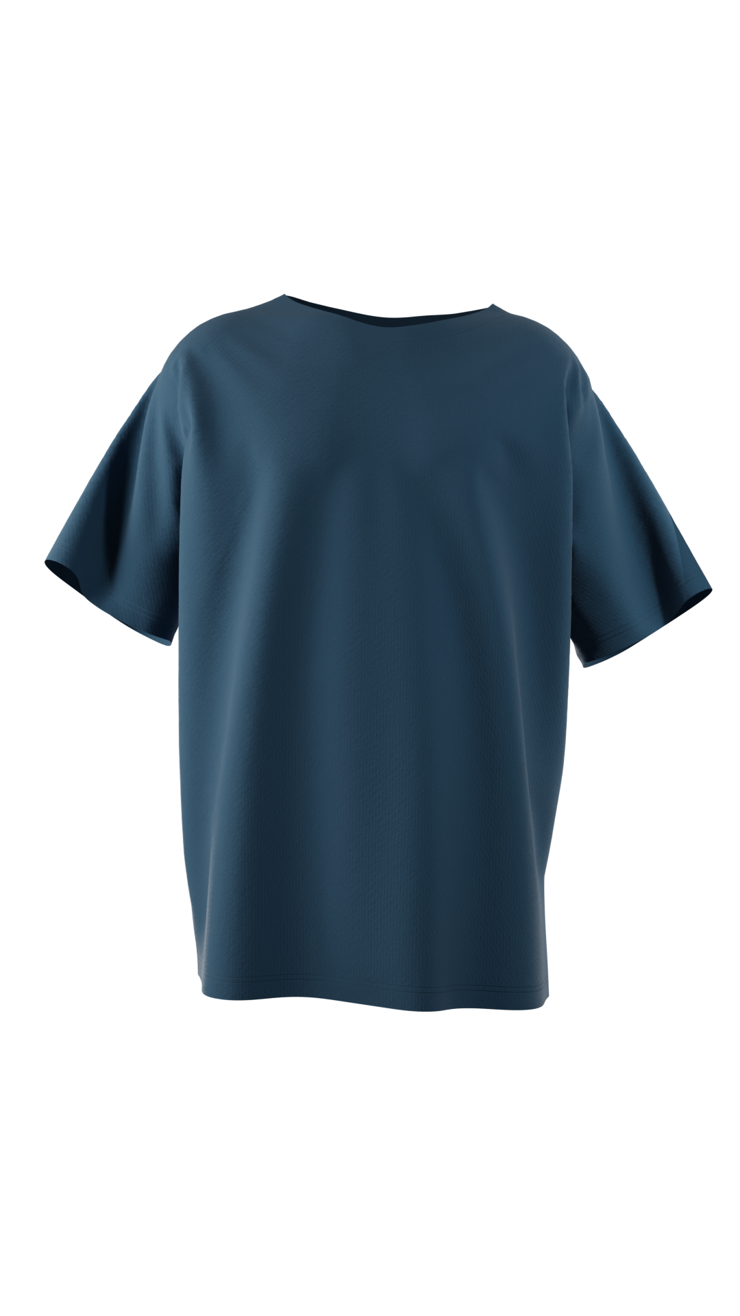 Oversized Unisex T-shirt - Petrol Blue
