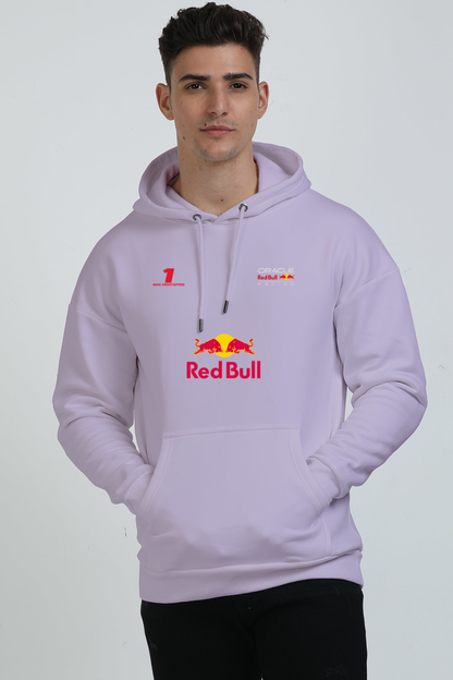 Red-Bull Printed Oversized Hoodie