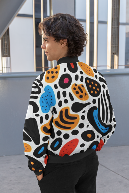 Doodle Art Bomber Jacket
