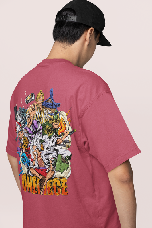 Onepiece Printed Oversized Unisex Tshirt