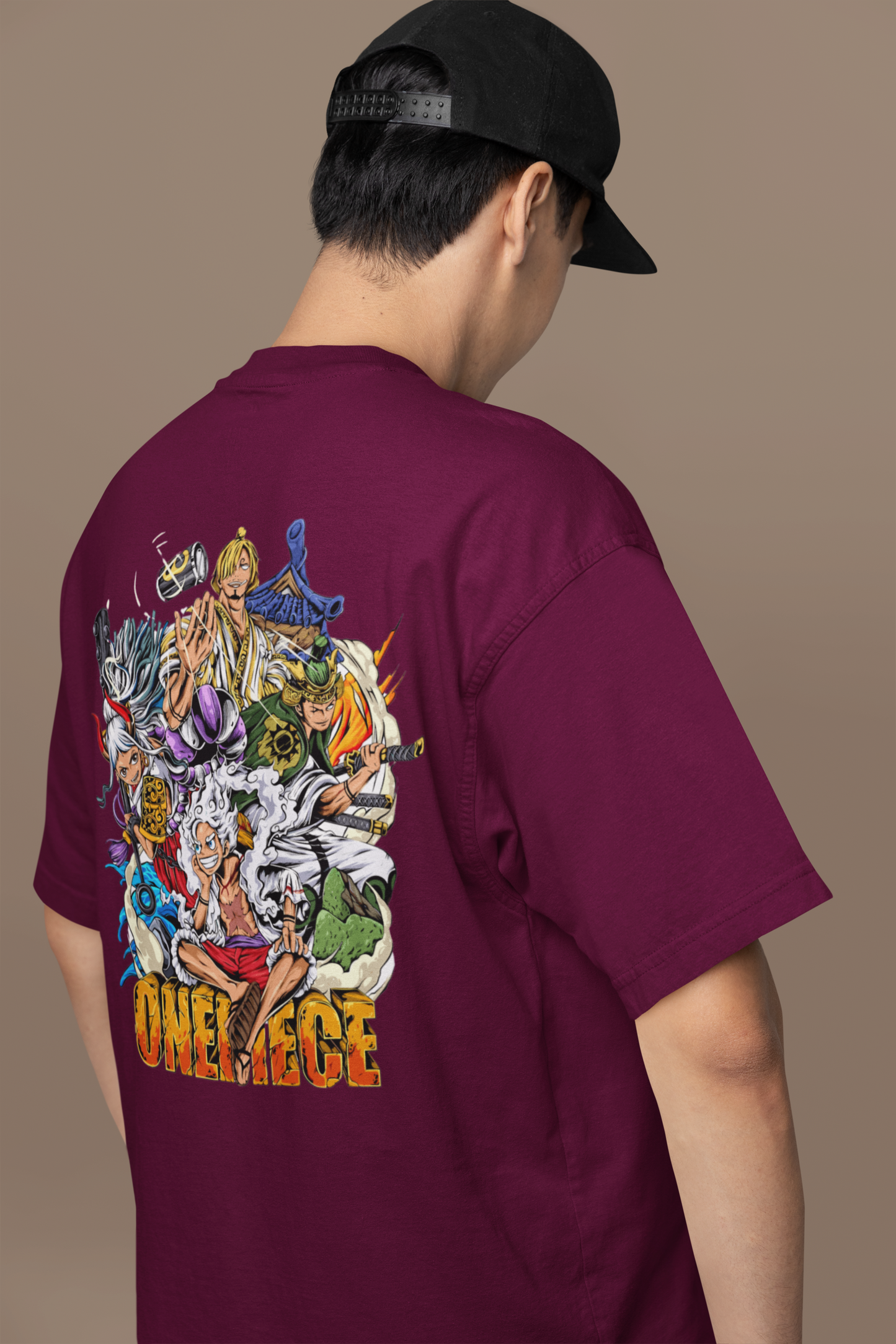 Onepiece Printed Oversized Unisex Tshirt