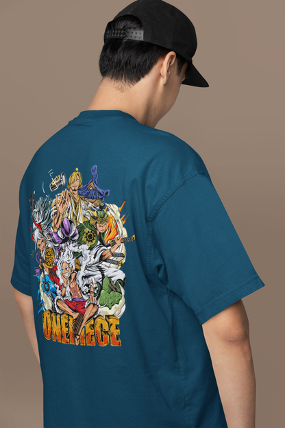 Onepiece Printed Oversized Unisex Tshirt