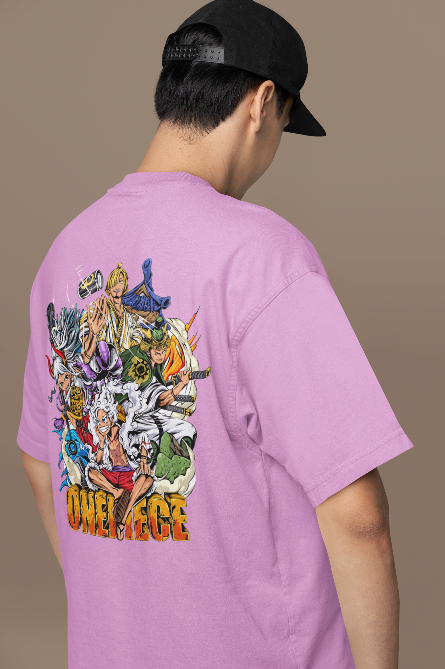 Onepiece Printed Oversized Unisex Tshirt