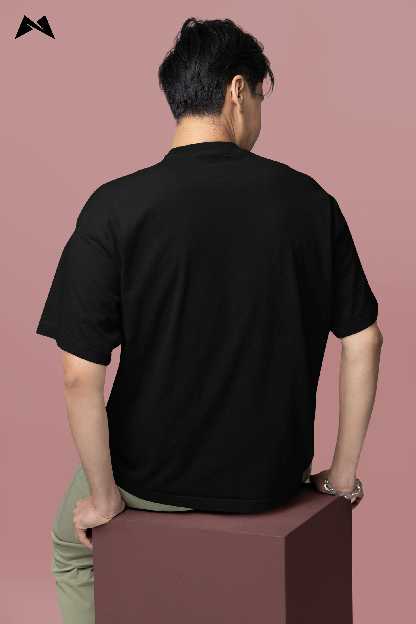 Oversized Unisex T-shirt - Black