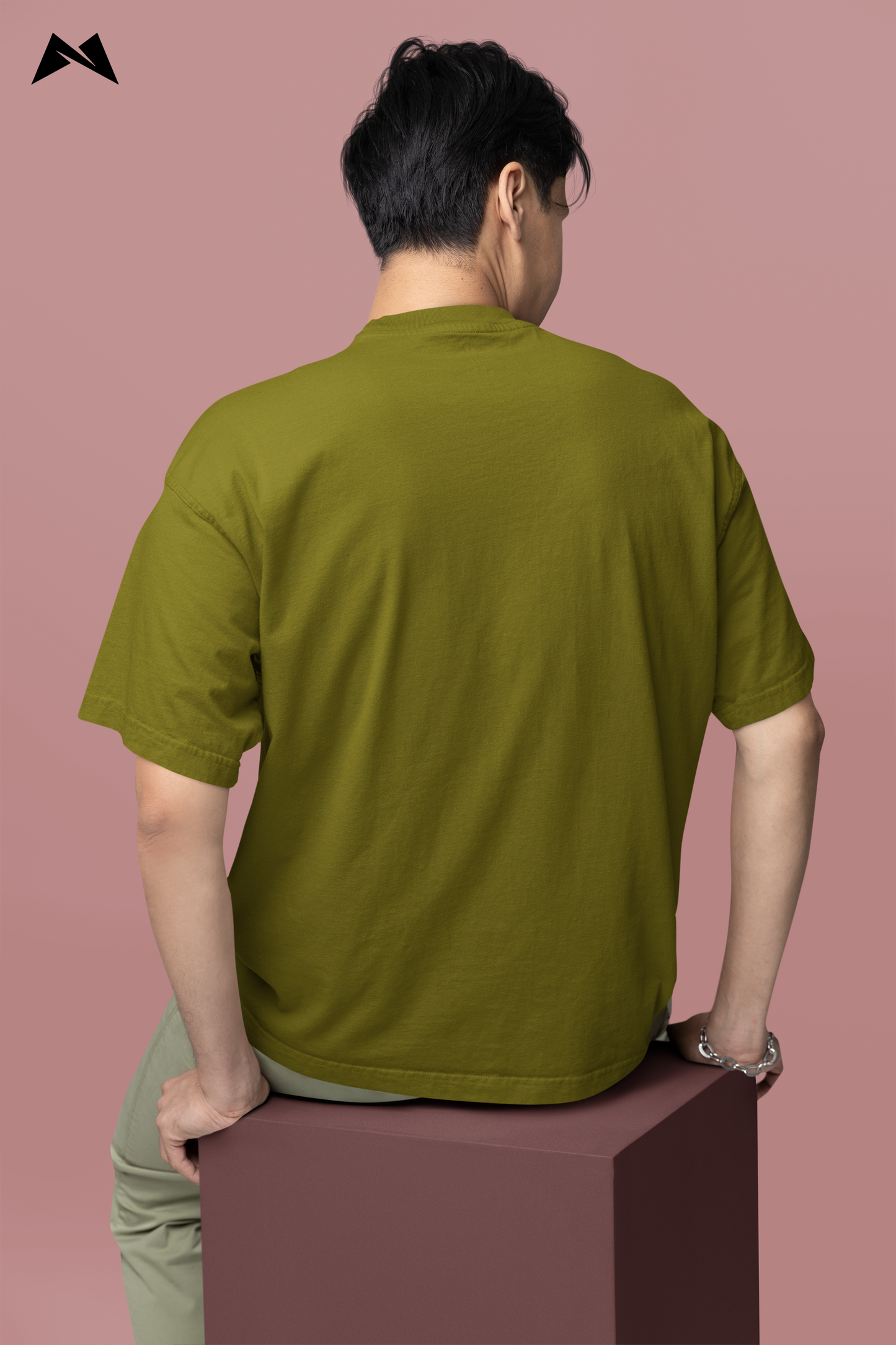 Oversized Unisex T-shirt - Olive Green