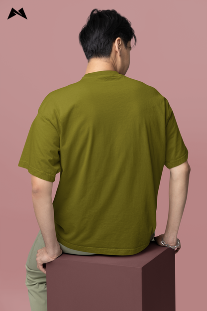 Oversized Unisex T-shirt - Olive Green