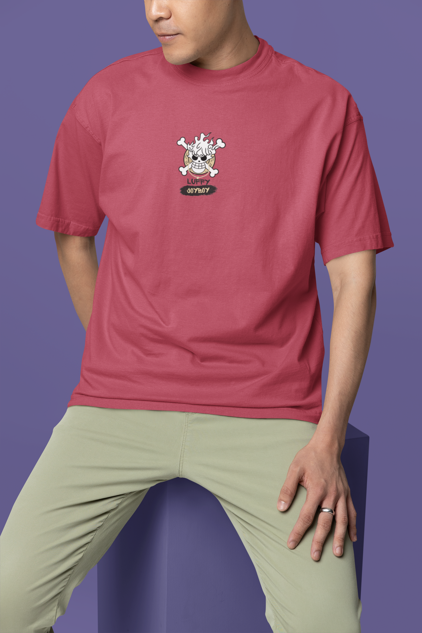 Onepiece Printed Oversized Unisex Tshirt