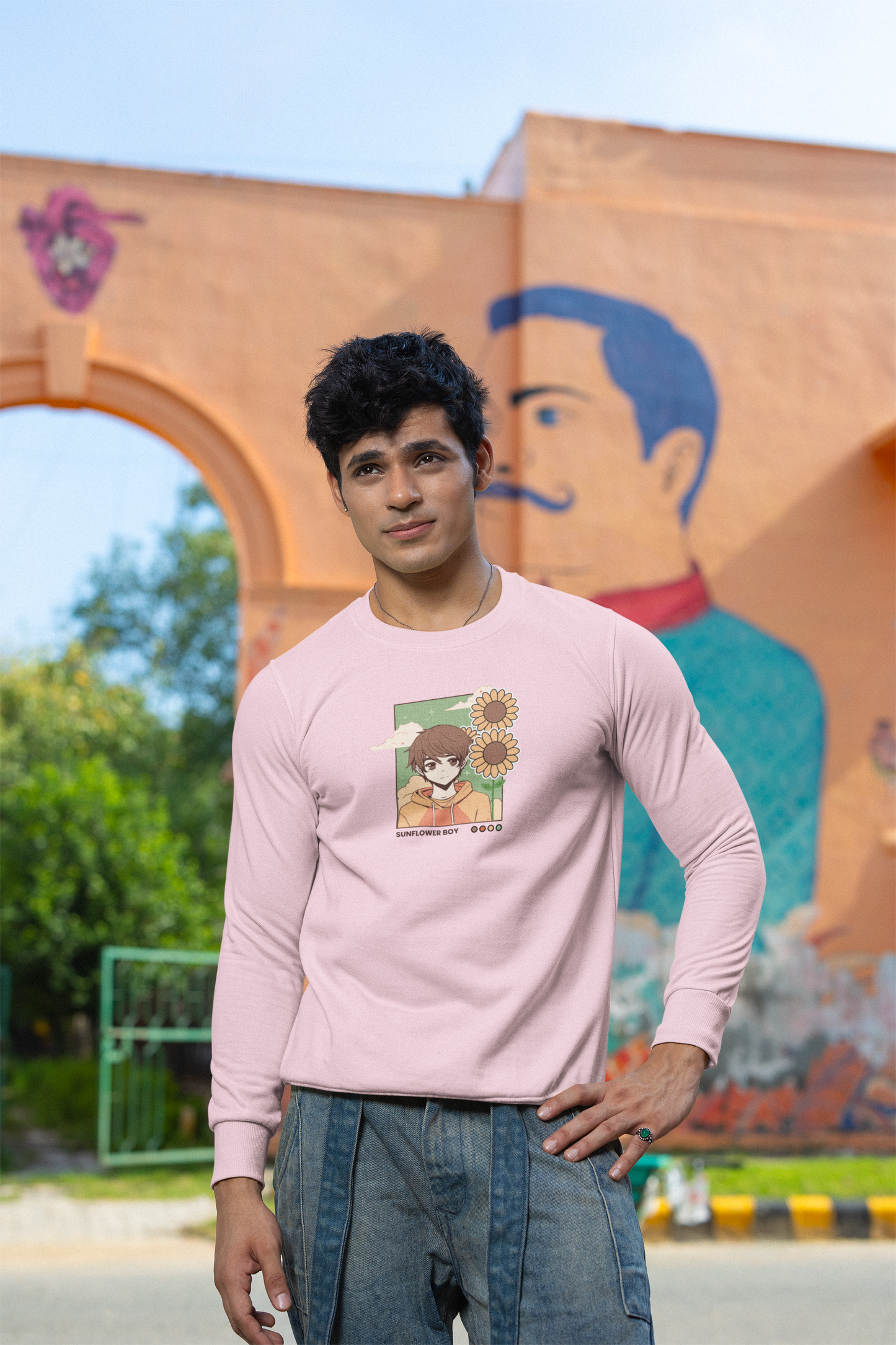 Sunflower Boy Unisex Sweatshirts