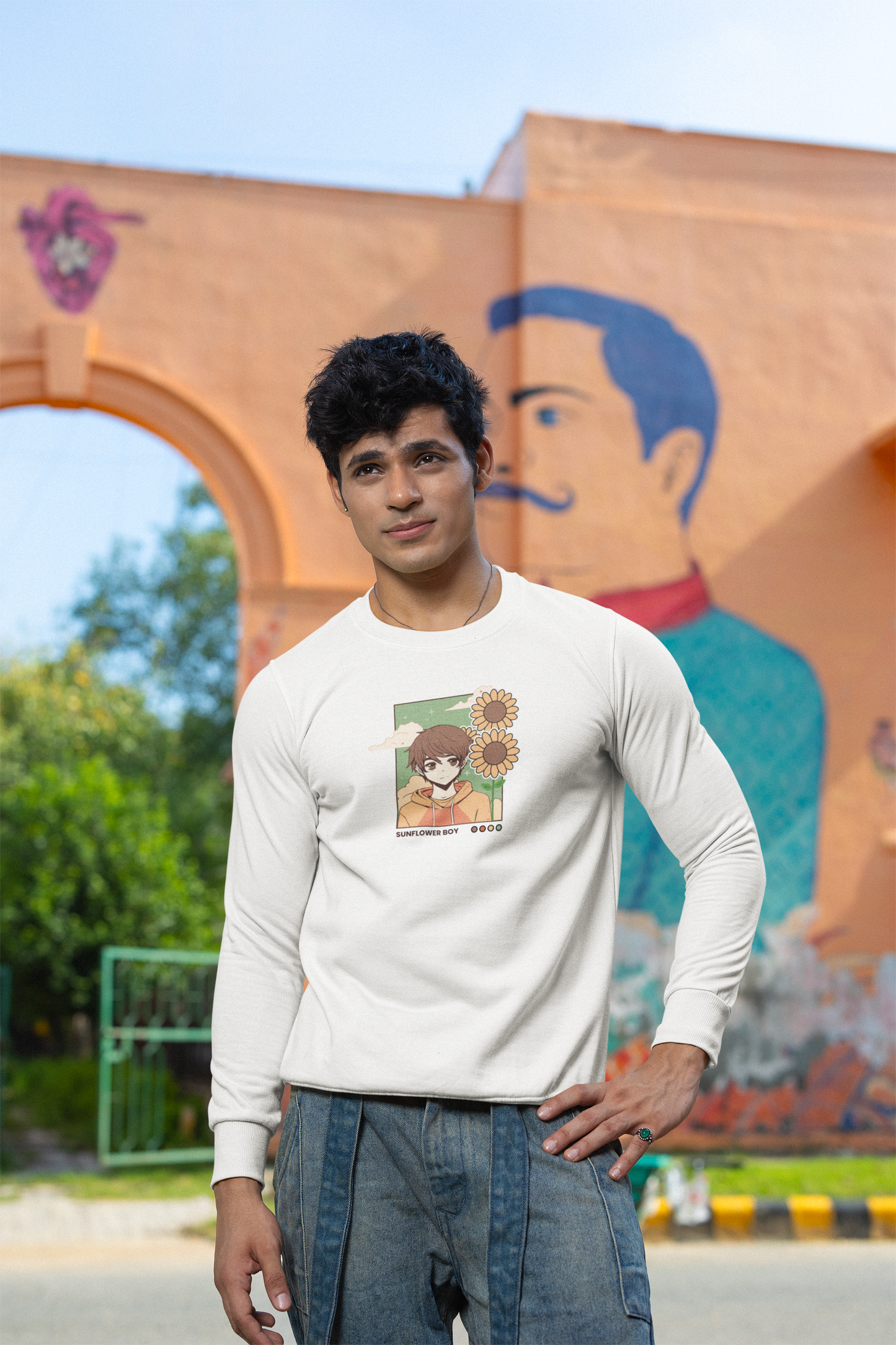 Sunflower Boy Unisex Sweatshirts