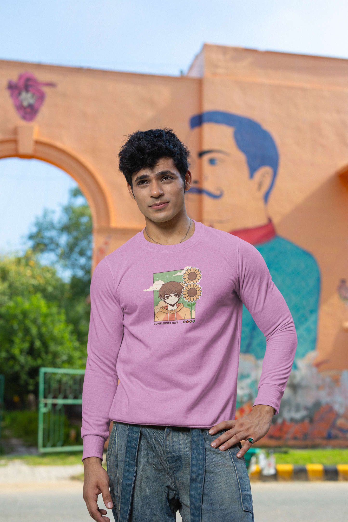 Sunflower Boy Unisex Sweatshirts